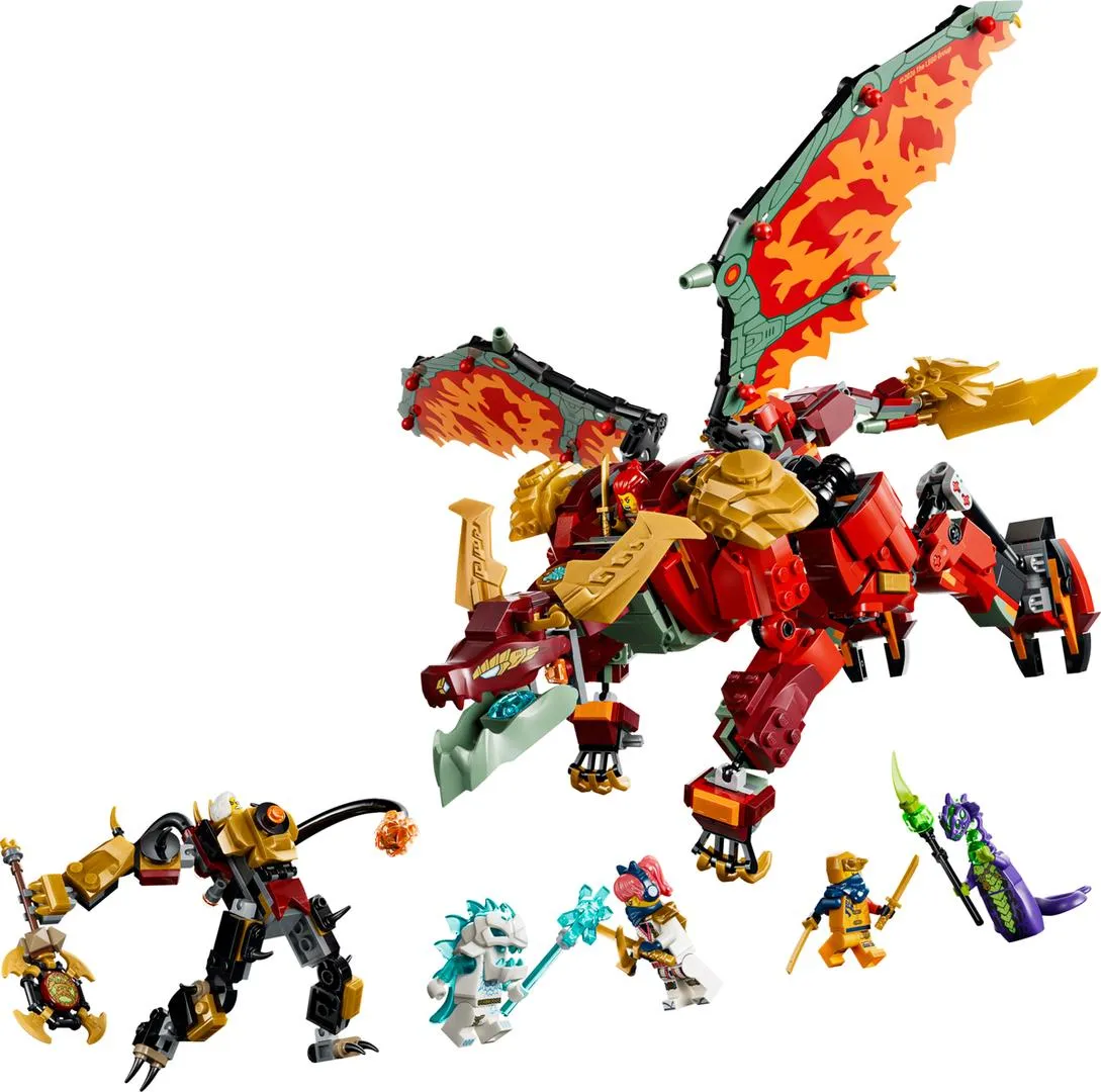 LEGO 71868-1 Wyldfyre's Transforming Dragon Mech