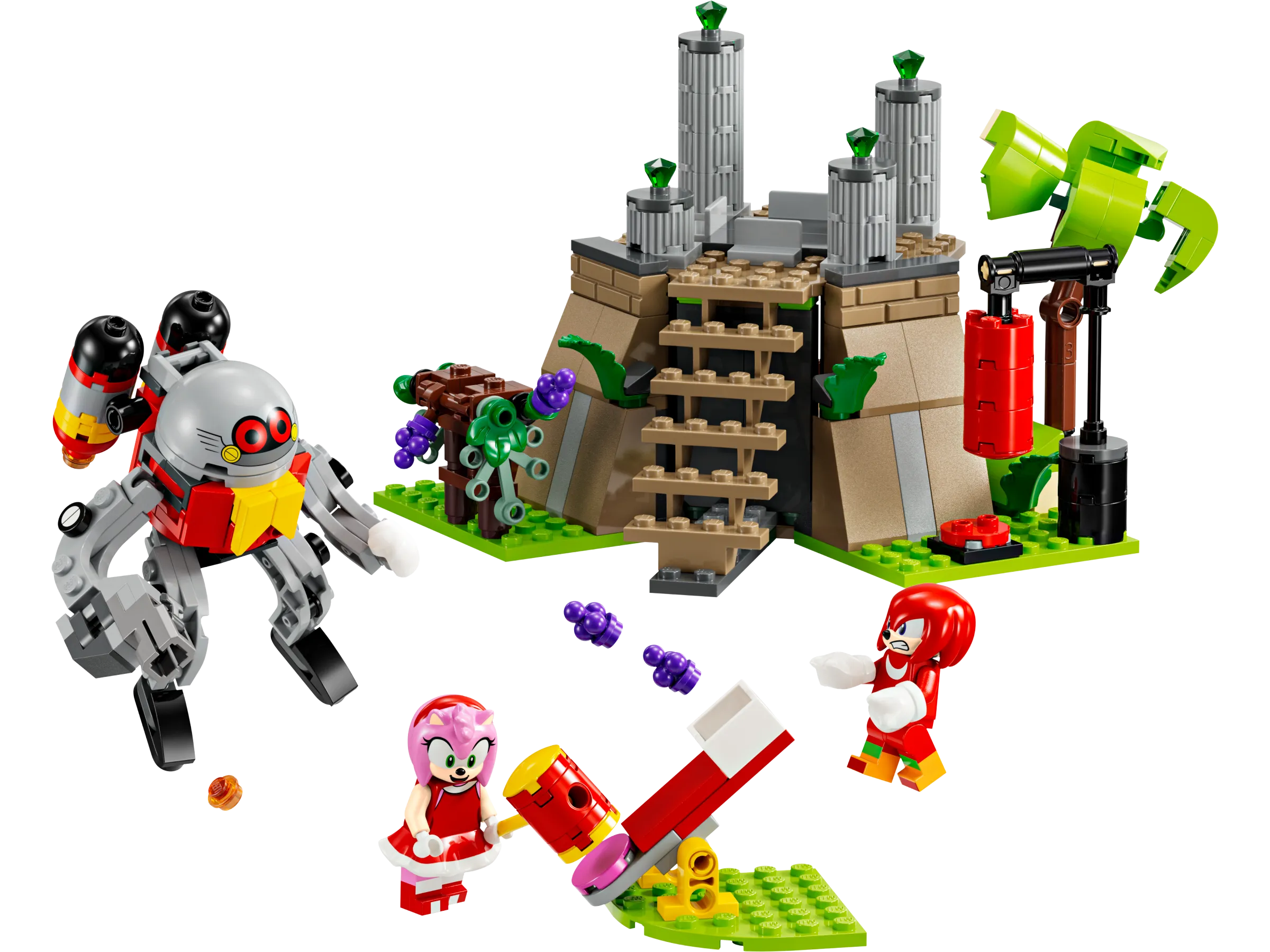 LEGO 76998-1 Knuckles and the Master Emerald Shrine