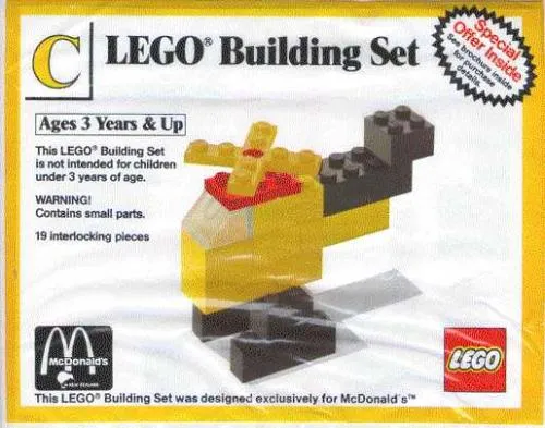 LEGO 1914-1 Building Set C: Helicopter