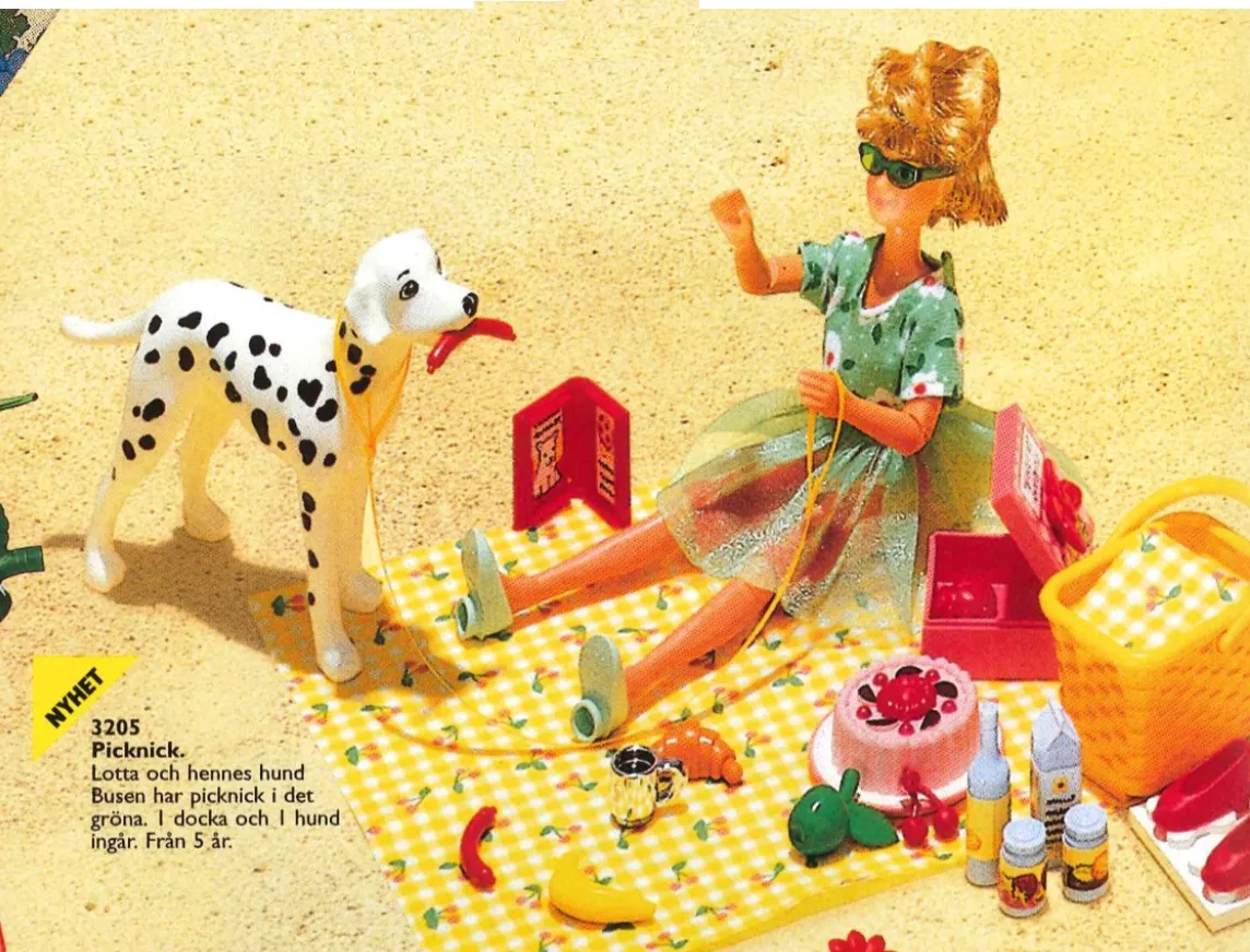 LEGO 3205-1 Julie's (Andrea's) Picnic Lunch