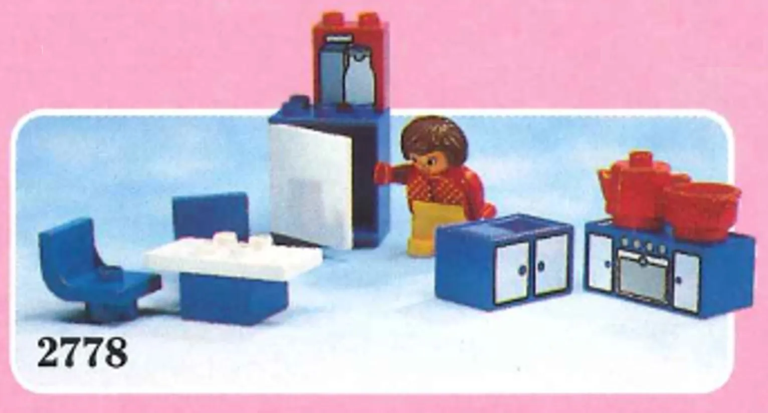 LEGO 2778-1 Kitchen