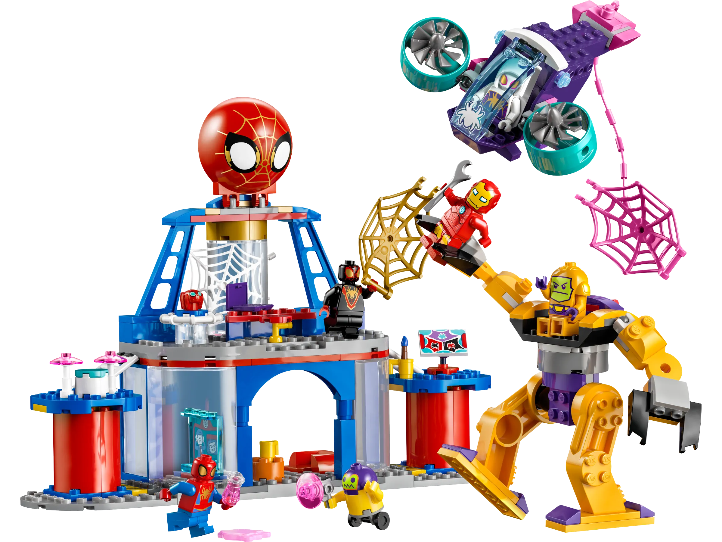LEGO 10794-1 Team Spidey Web Spinner Headquarters