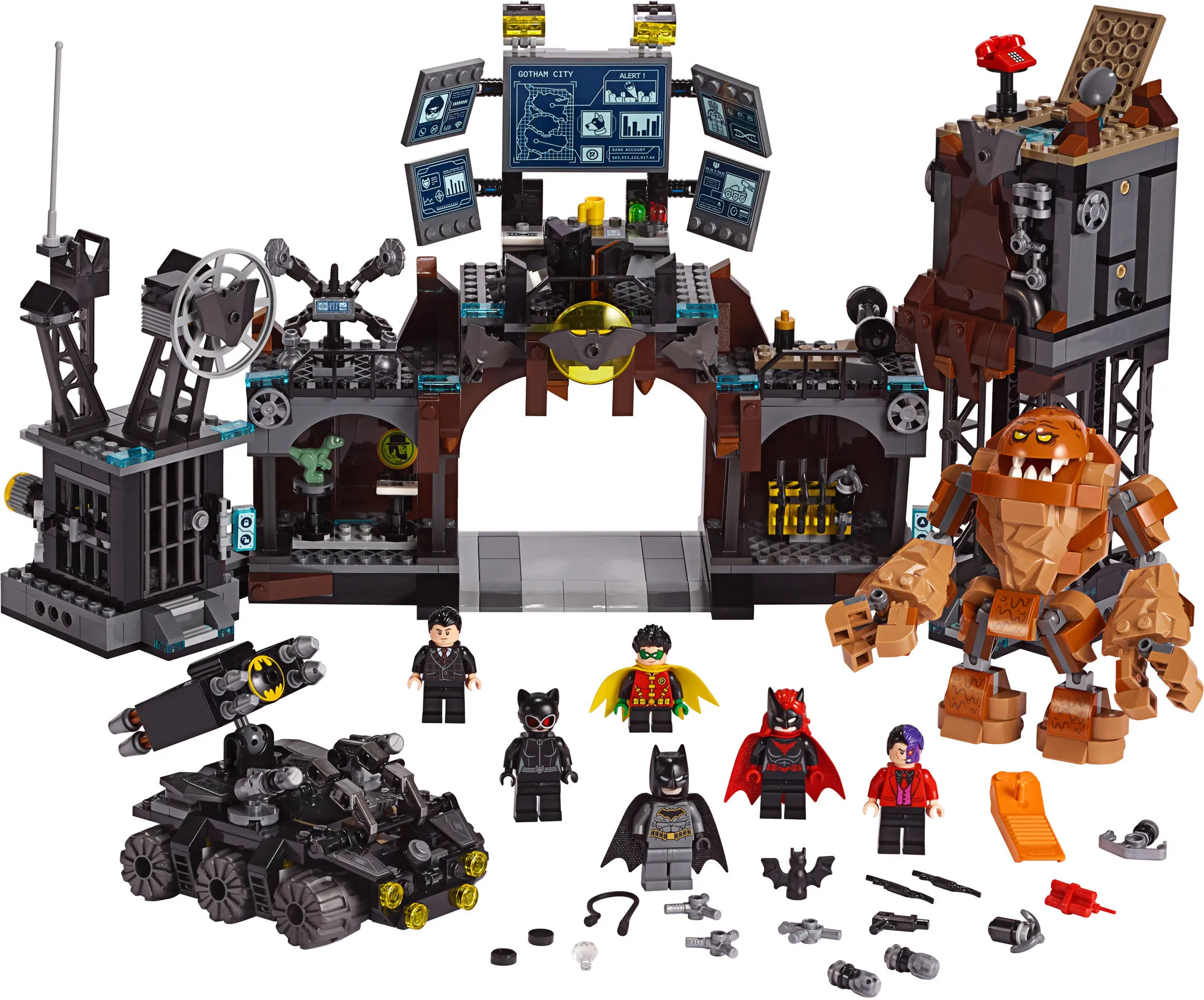 LEGO 76122-1 Batcave Clayface Invasion