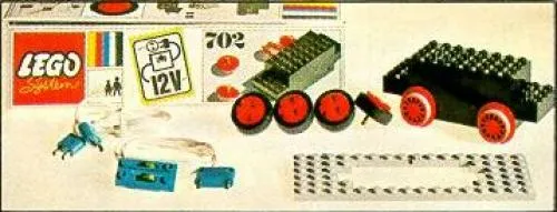 LEGO 702-1 12V Motor with Accessories Pack