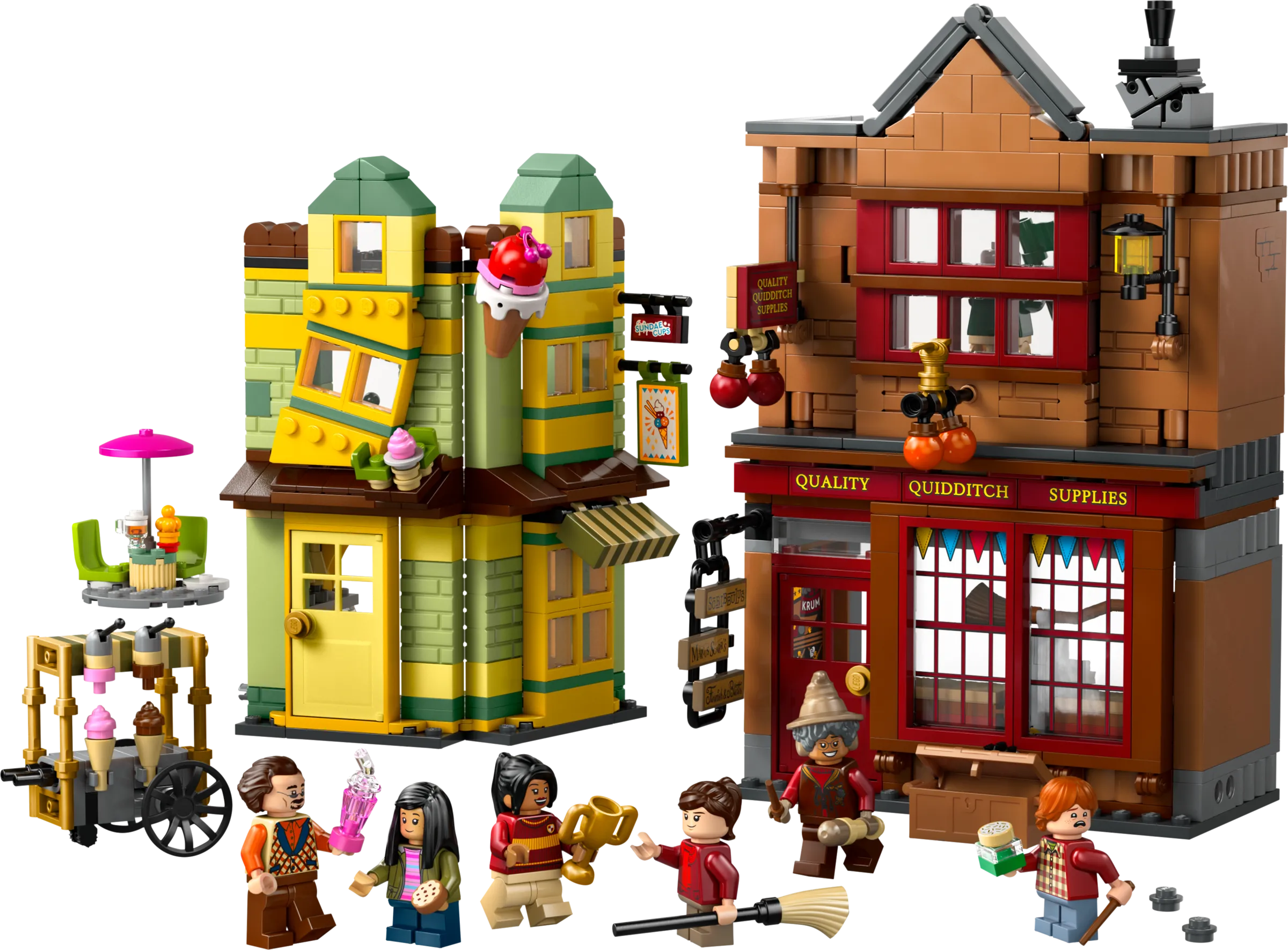 LEGO 76452-1 Quality Quidditch Supplies & Ice Cream Parlour
