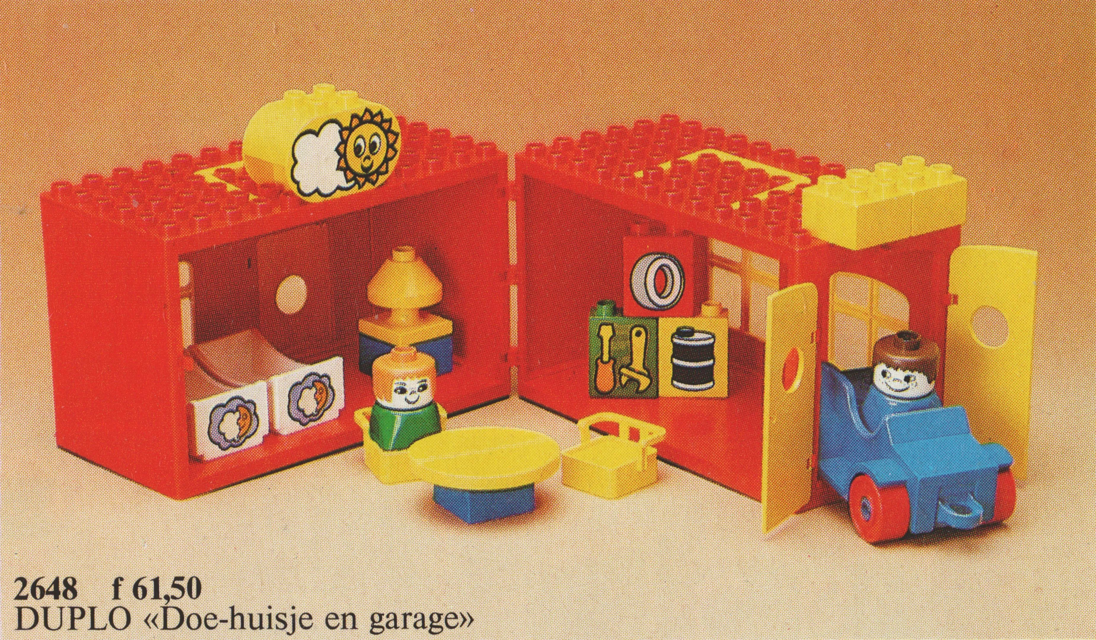LEGO 2648-1 Play-Box Home and Garage