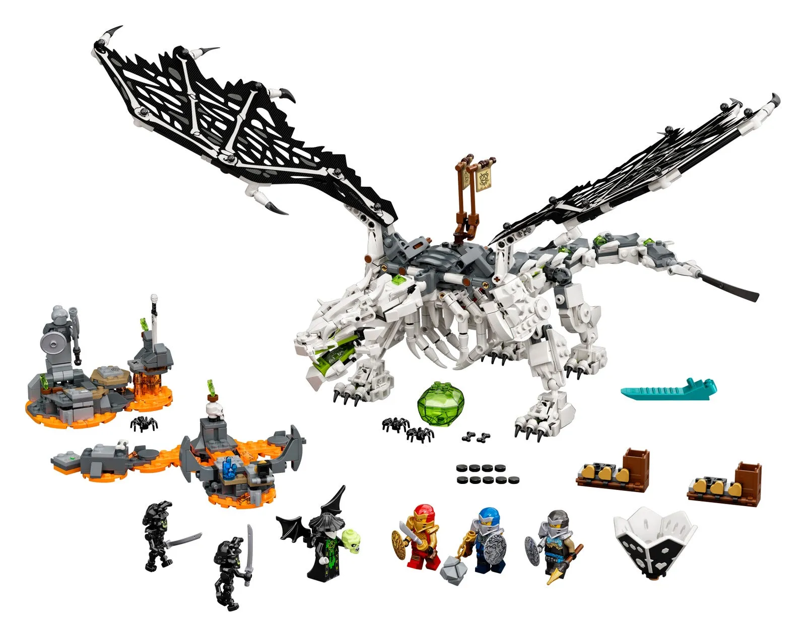 LEGO 71721-1 Skull Sorcerer's Dragon