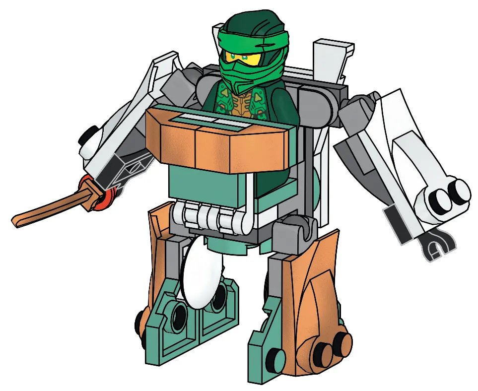 LEGO 951467-1 Lloyd with Mech