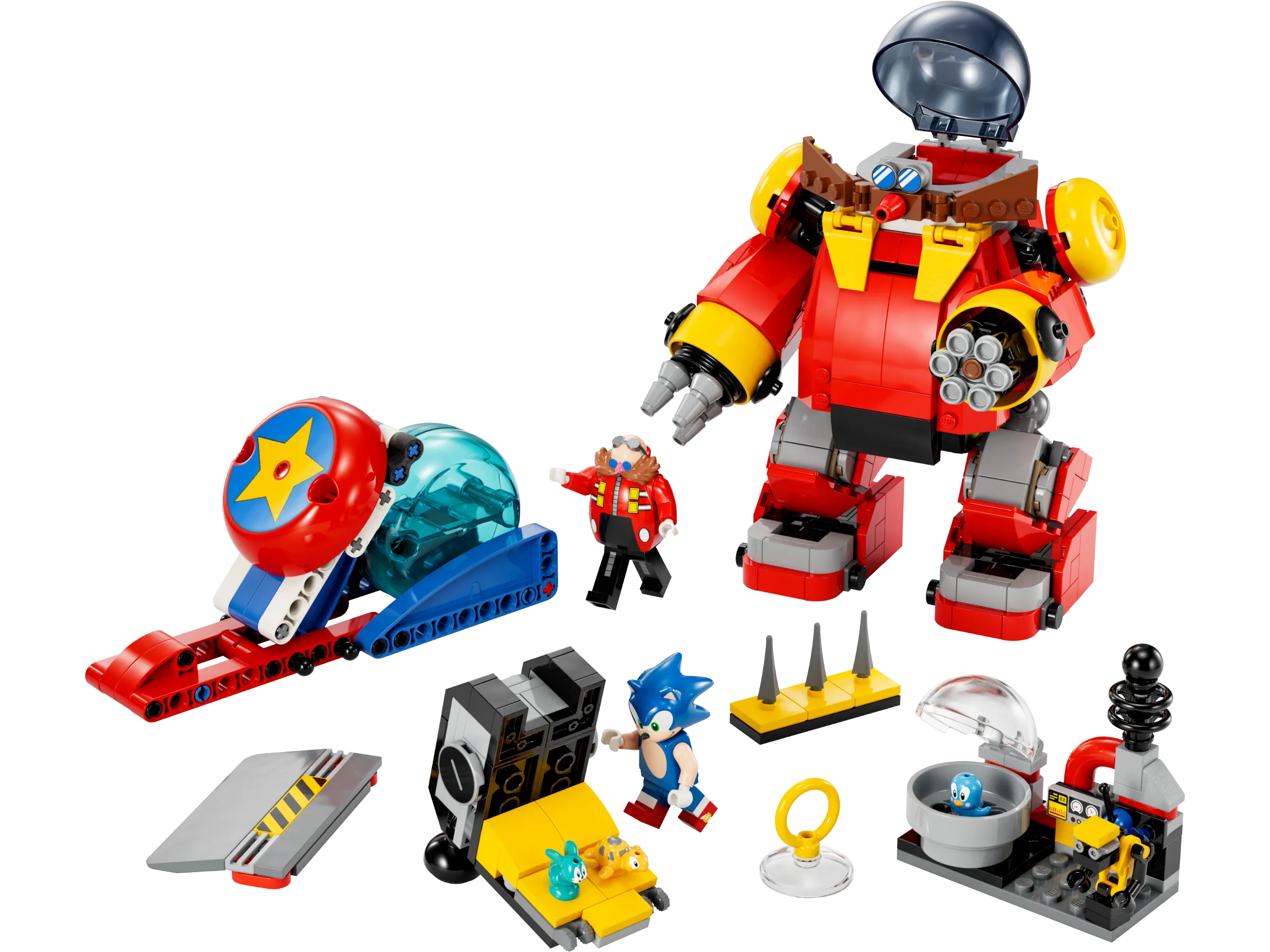 LEGO 76993-1 Sonic vs Dr Eggman's Death Egg Robot