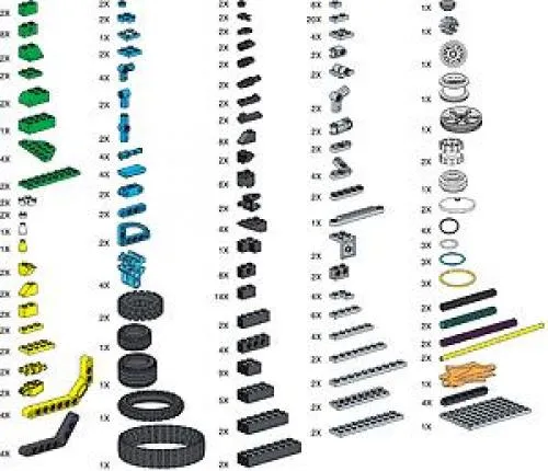LEGO 970670-1 Special Elements for Team Challenge Set