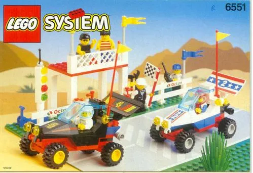 LEGO 6551-1 Checkered Flag 500