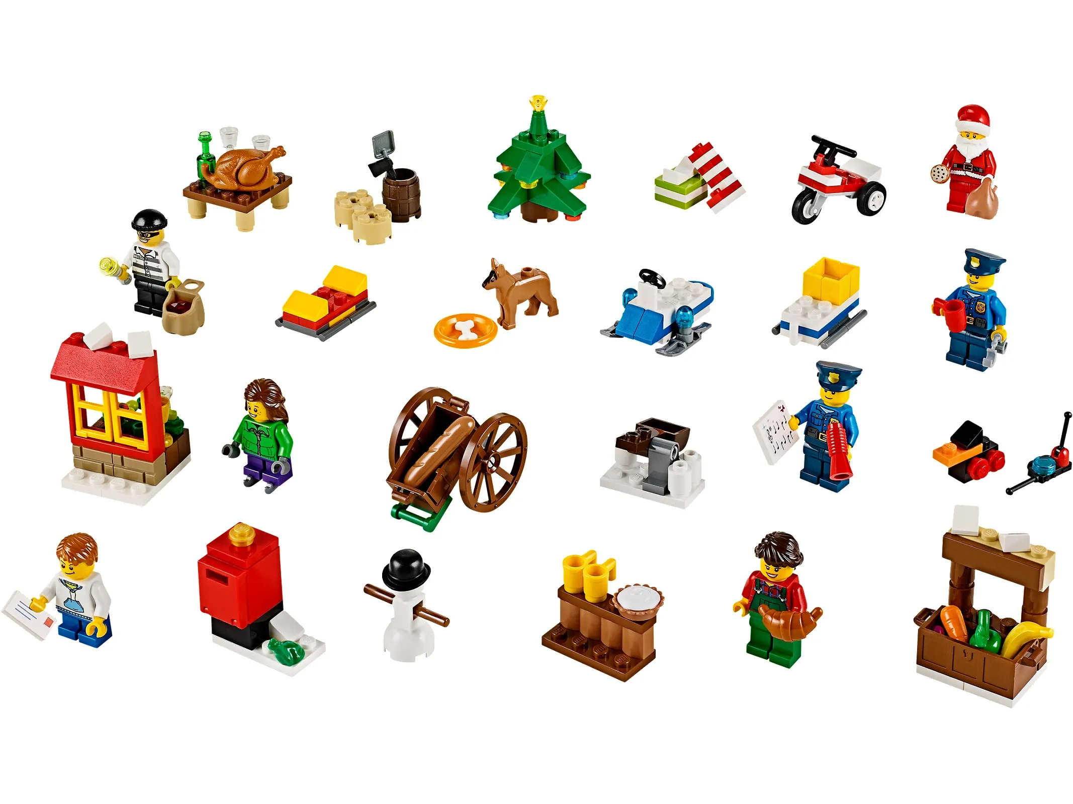 LEGO 60063-1 City Advent Calendar 2014