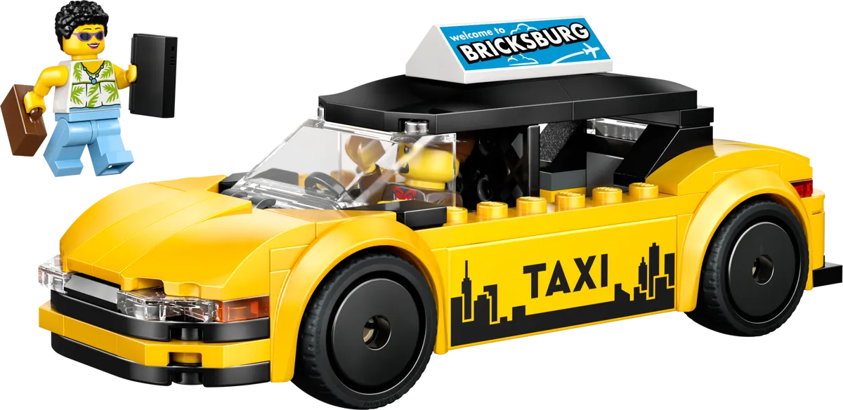 LEGO 60487-1 Yellow Taxi