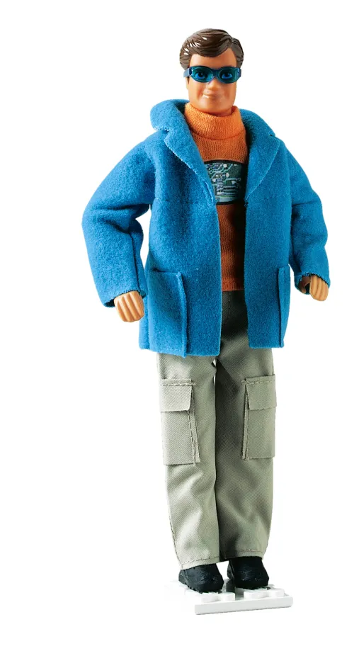 LEGO 3158-1 Christian in Tough Wear