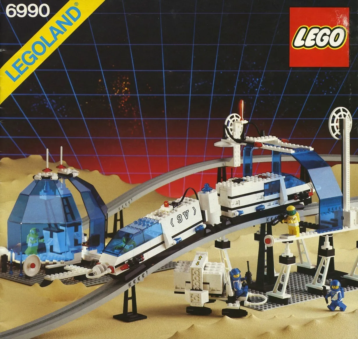 LEGO 6990-1 Monorail Transport System