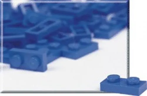 LEGO 970009-1 1 x 2 Blue Plates (Pack of 100)