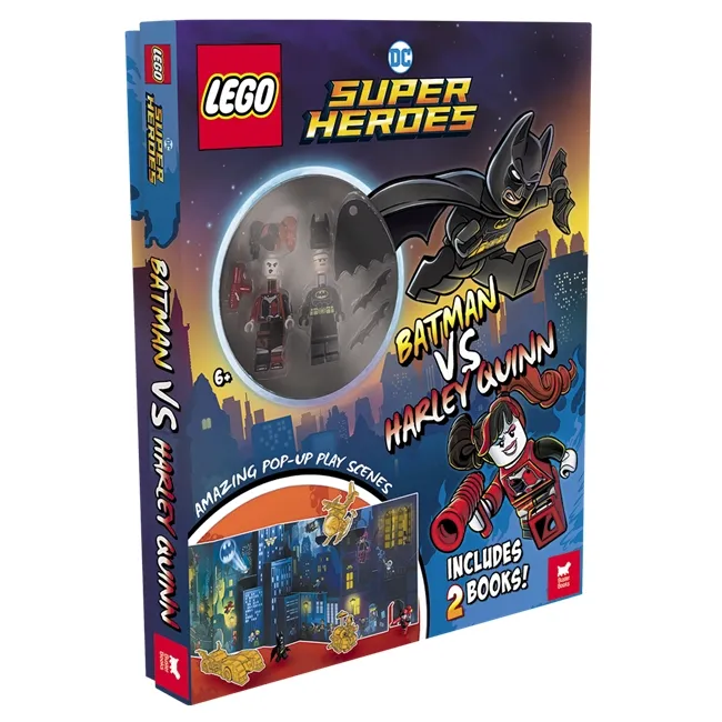 LEGO 9781780559520-1 DC Comics Super Heroes: Batman vs Harley Quinn