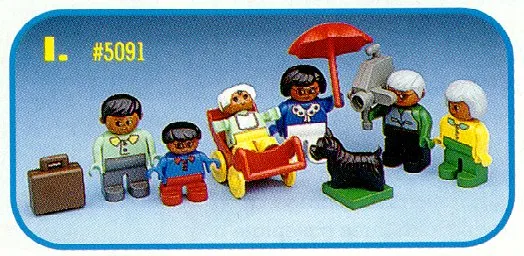 LEGO 5091-1 Hispanic Family