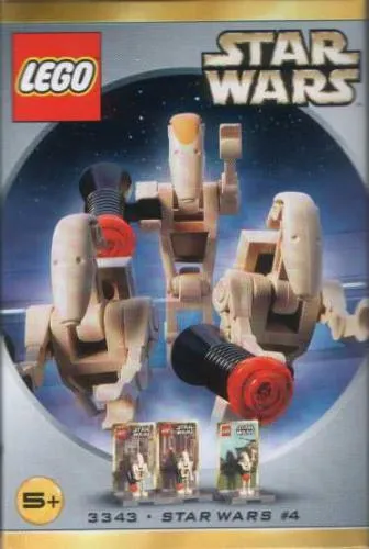 LEGO 3343-1 Star Wars #4 - Battle Droid Minifig Pack