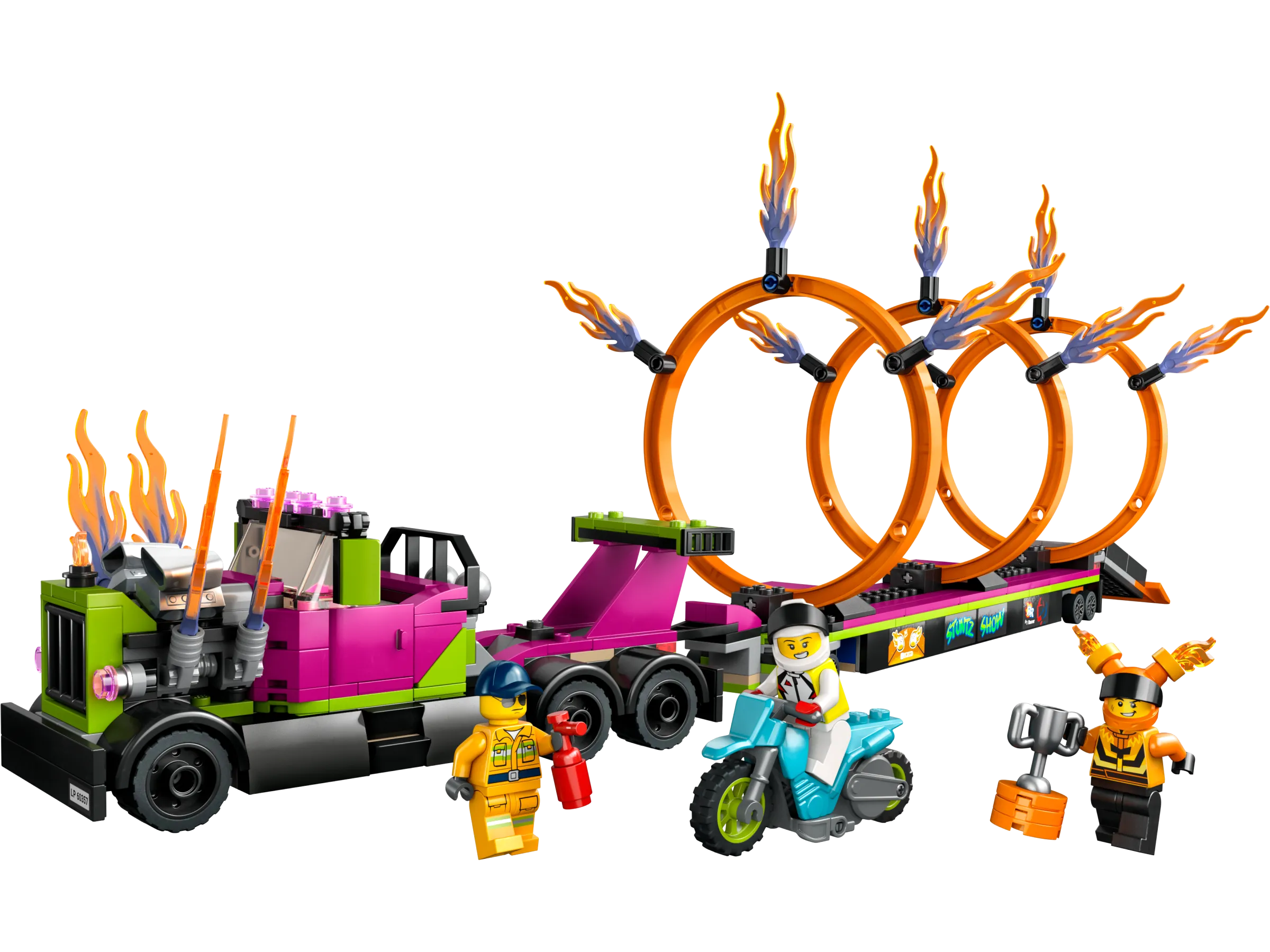 LEGO 60357-1 Stunt Truck & Ring of Fire Challenge