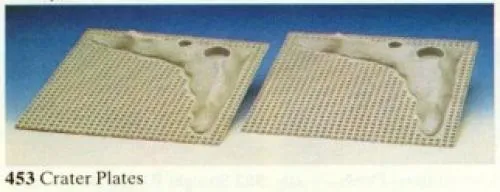 LEGO 453-1 Two Crater Plates