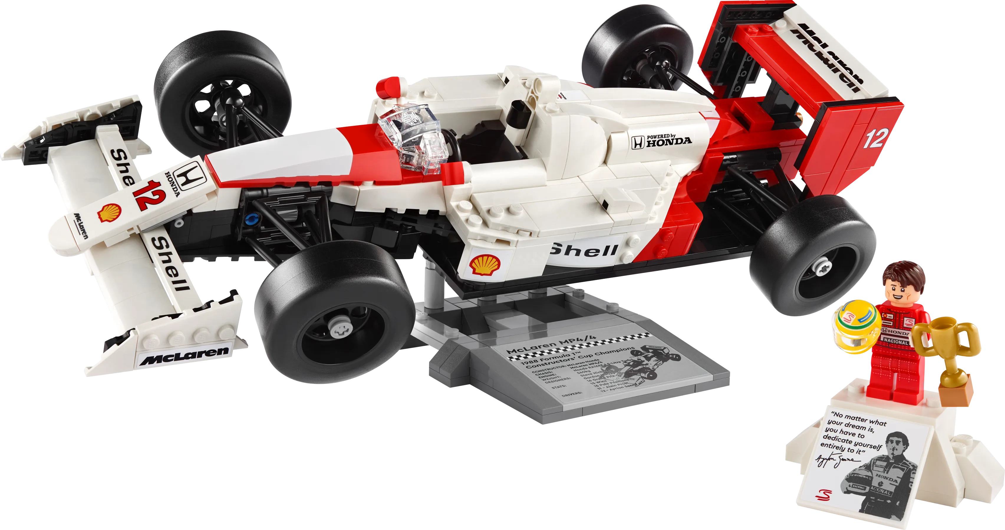 LEGO 10330-1 McLaren MP4/4 & Ayrton Senna