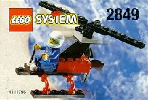 LEGO 2849-1 Helicopter