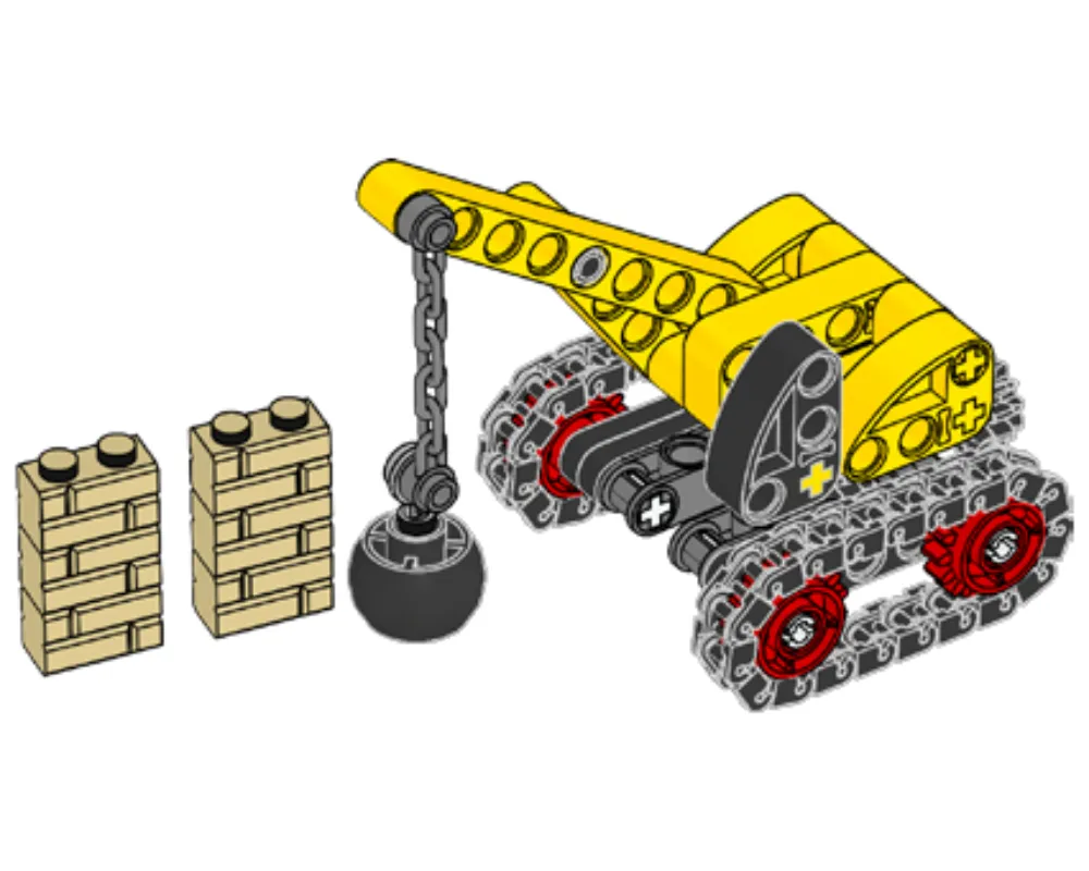 LEGO 412401-1 Wrecking Ball Crane