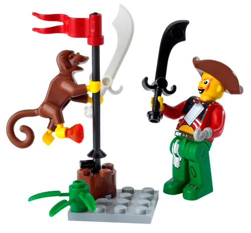 LEGO 7081-1 Harry Hardtack and Monkey