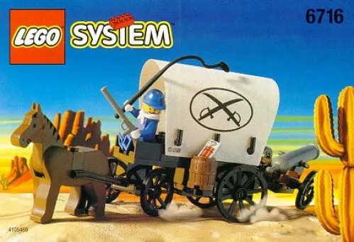 LEGO 6716-1 Covered Wagon