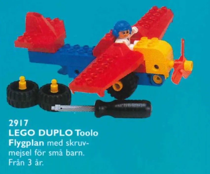 LEGO 2917-1 Aeroplane (Airplane)