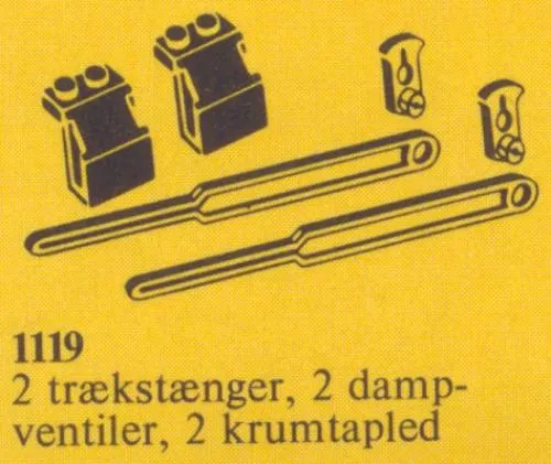 LEGO 1119-1 Locomotive Piston Assemblies