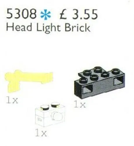 LEGO 5308-1 Head Light Brick