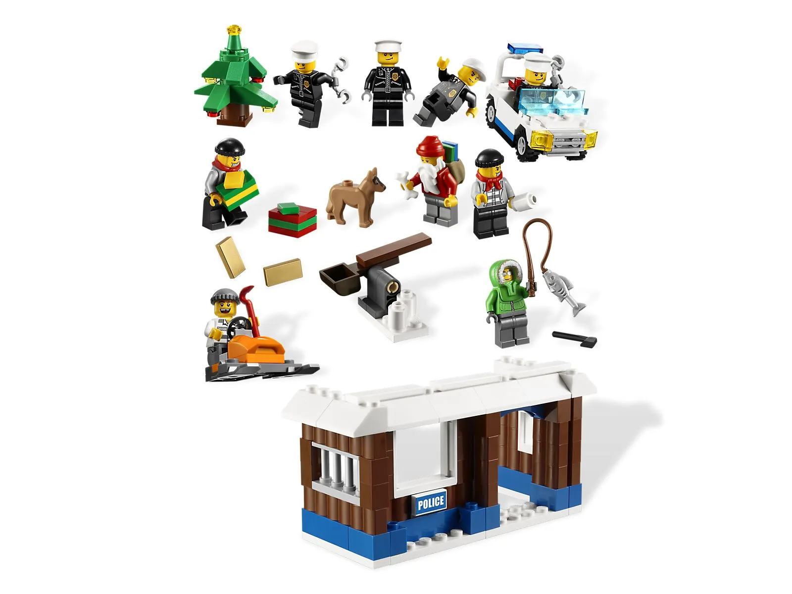LEGO 7553-1 City Advent Calendar 2011
