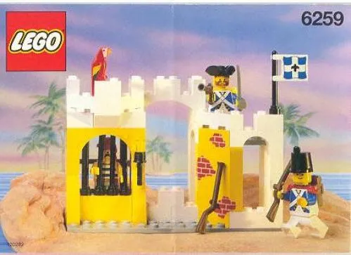 LEGO 6259-1 Broadside's Brig