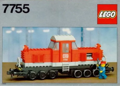 LEGO 7755-1 Diesel Heavy Shunting Locomotive