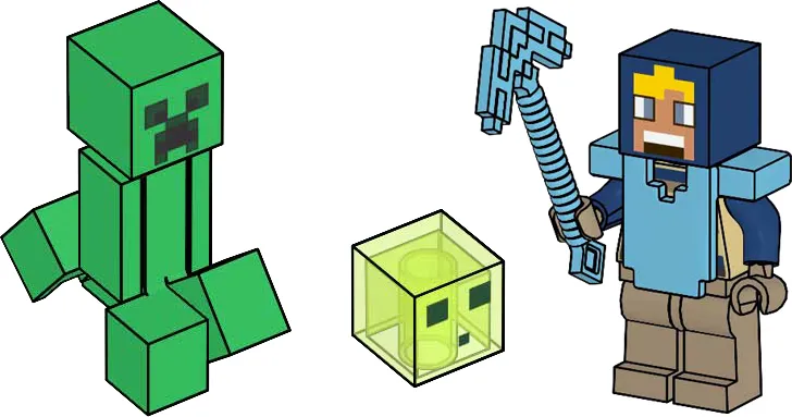LEGO 662508-1 Hero with Slime and Creeper