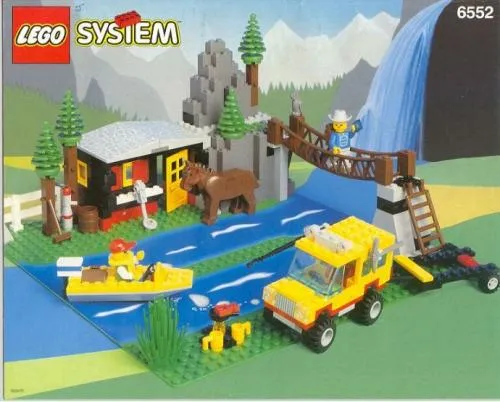 LEGO 6552-1 Rocky River Retreat
