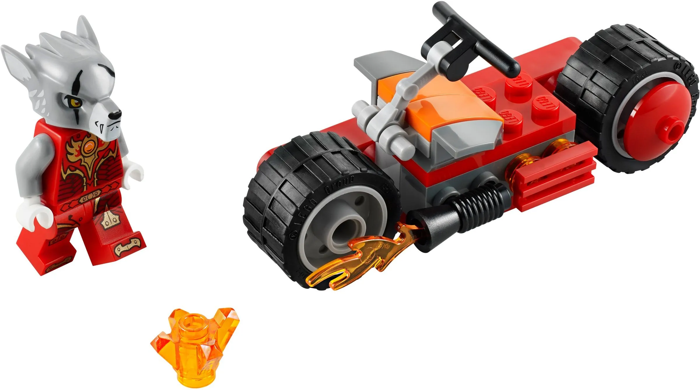 LEGO 30265-1 Worriz' Fire Bike