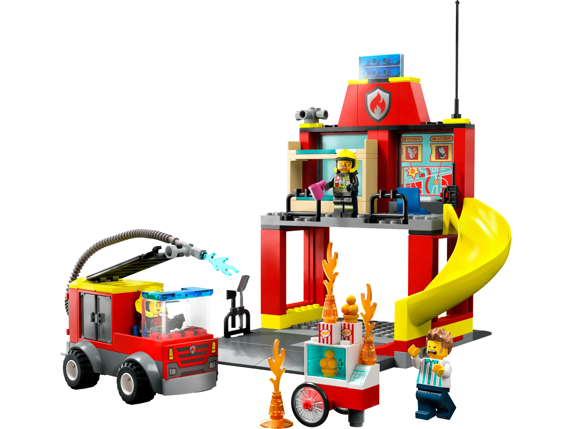 LEGO 60375-1 Fire Station and Fire Truck