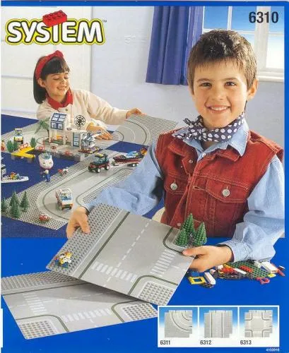 LEGO 6310-1 T-Road Plates