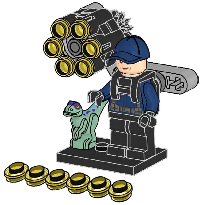 LEGO 122501-1 Guard and Raptor