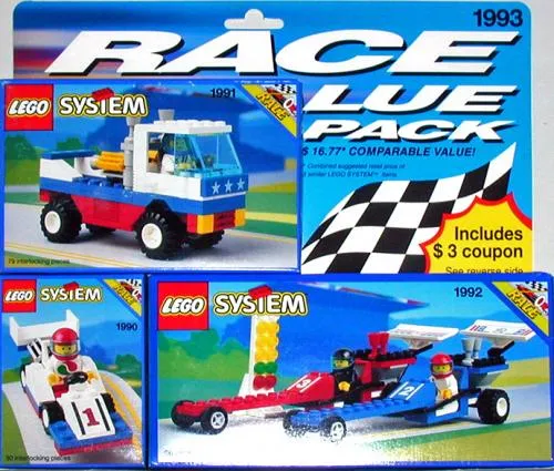 LEGO 1993-1 Race Value Pack
