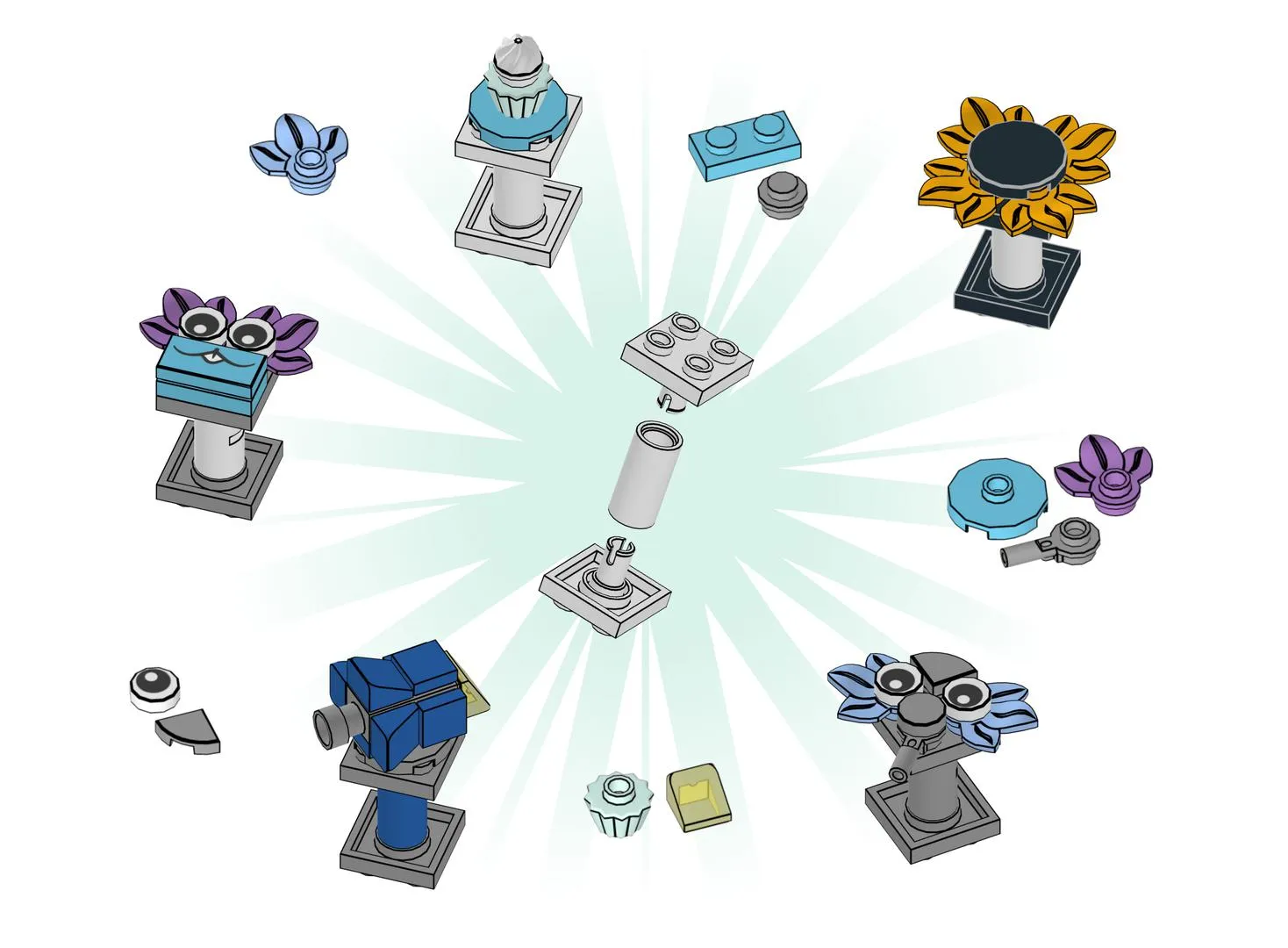 LEGO EG00129-1 Cufflinks
