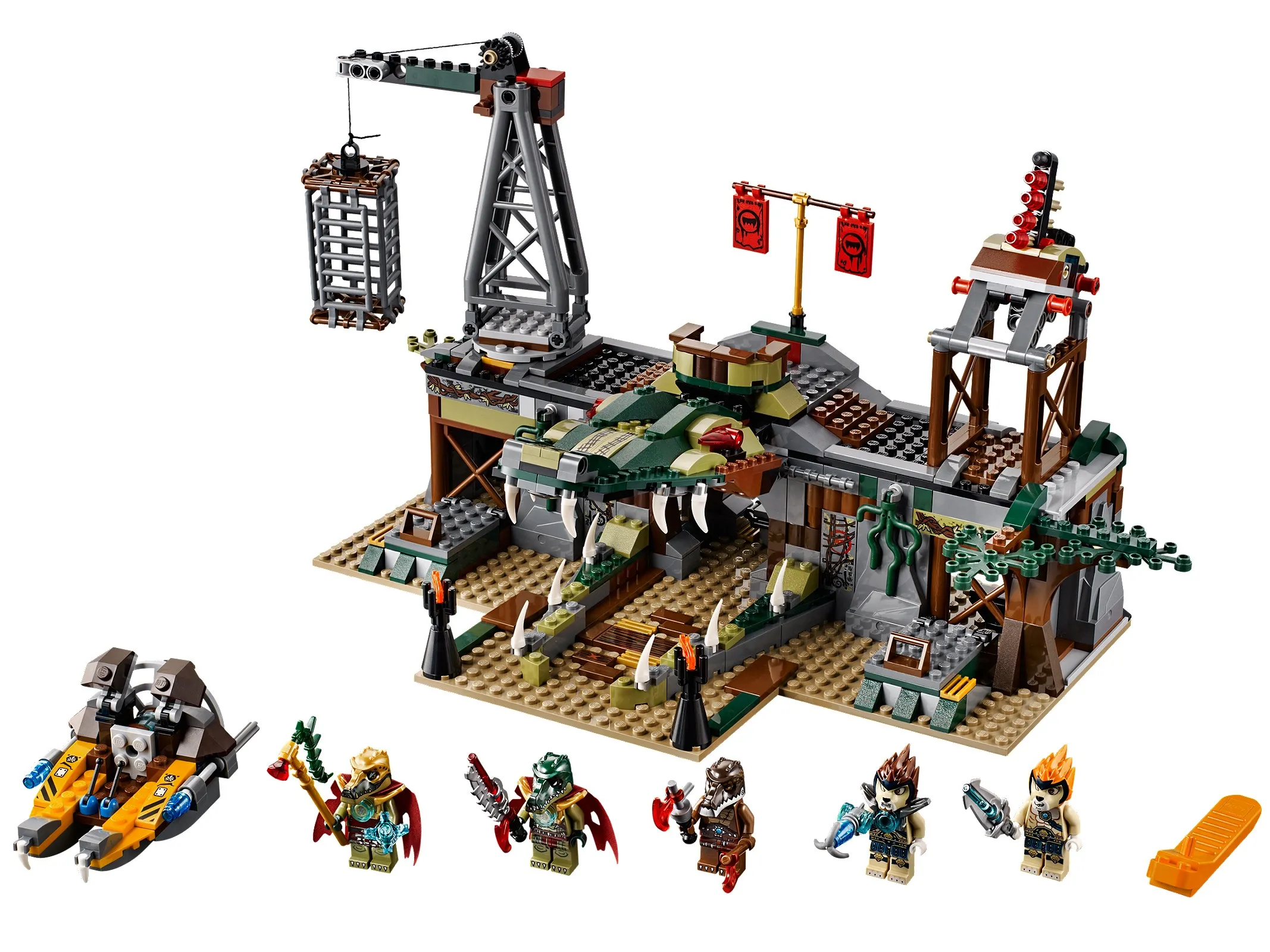 LEGO 70014-1 The Croc Swamp Hideout