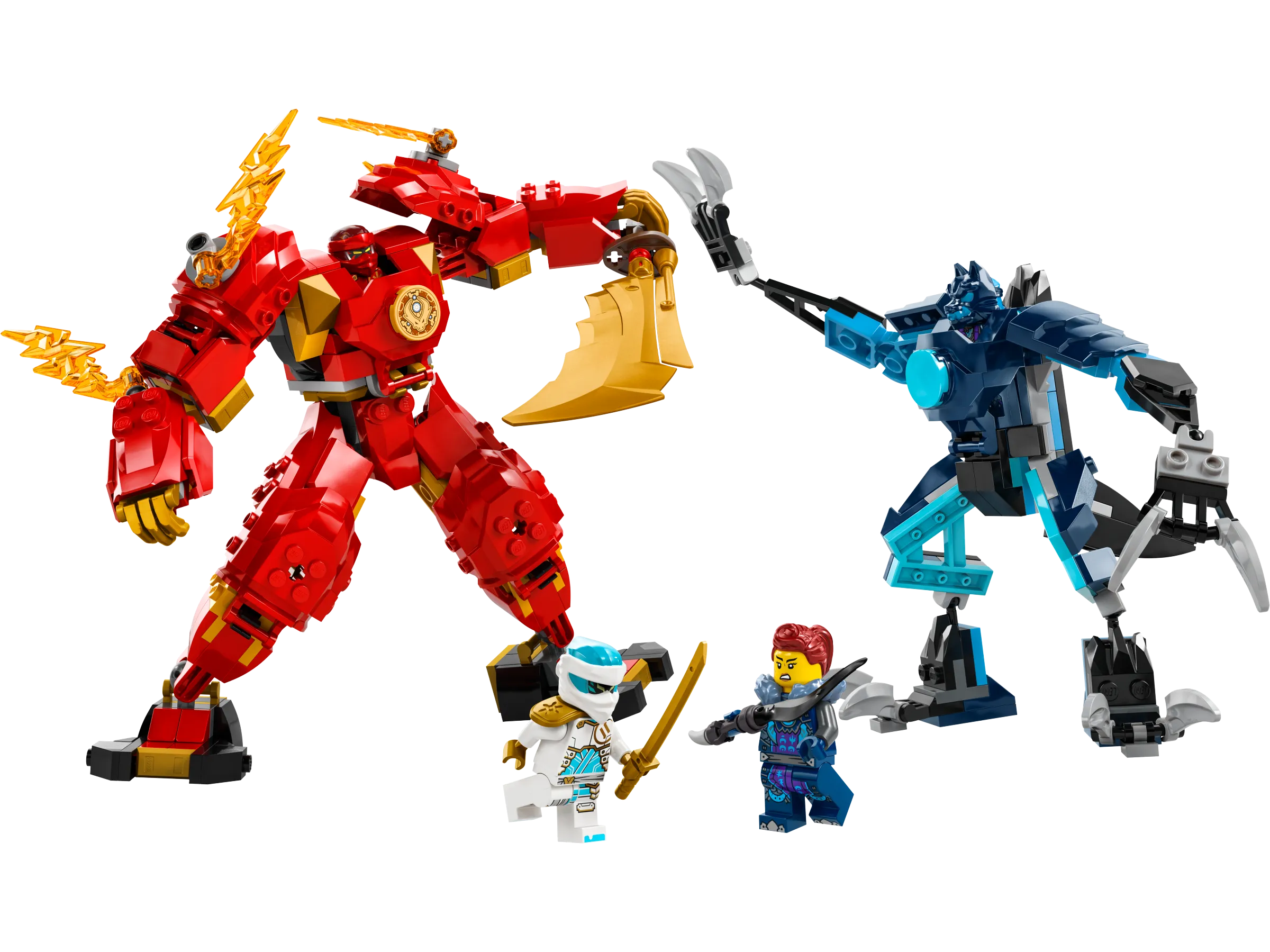 LEGO 71808-1 Kai's Elemental Fire Mech