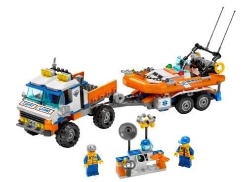 LEGO 7726-1 Coast Guard Truck with Speed Boat