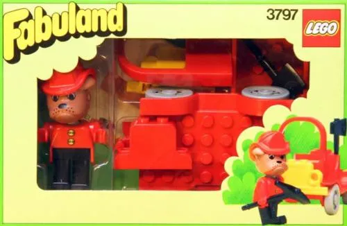 LEGO 3797-1 Fire Chief Barty Bulldog