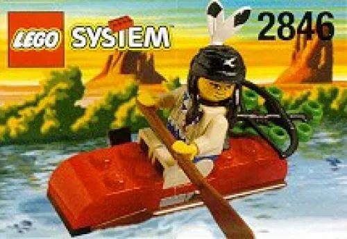 LEGO 2846-1 Indian Kayak