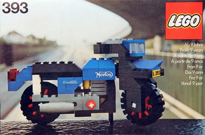 LEGO 393-1 Norton Motorcycle